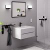 Hansgrohe Logis umývadlová batéria 110 Fine Push Open čierna matná 71252670 www.kupelnashop.sk