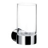 Emco Fino Nástenný držiak s pohárom, chróm 842000100 www.kupelnashop.sk