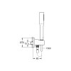 GROHE Euphoria Cosmopolitan Stick vaňový set s držiakom, chróm 26404000 rozmery