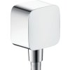 Hansgrohe FixFit Nástenné kolienko so spätným ventilom, chróm 26457000 www.kupelnashop.sk
