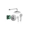 Hansgrohe DuoTurn S + Alpi pod omietkový sprchový SET, chróm www.kupelnashop.sk