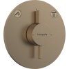 Hansgrohe DuoTurn S Batéria pod omietku pre 2 spotrebiče, kartáčovaný bronz 75418140 www.kupelnashop.sk