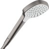 Hansgrohe Croma E Ručná sprcha 1jet EcoSmart 9 lmin, kartáčovaný čierny chróm 26815340 www.kupelnashop.sk
