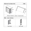 Hüppe Classics 2 EasyEntry Bočná stena 200x90 cm profil strieborná pololesklá C25404.069.322 www.kupelnashop.sk