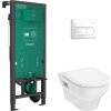 Hansgrohe set GladeLake S nádržka Iframe+wc GladeLake S+spomaľovacie wc sedátko+tlačidlo kupelnashop.sk