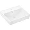 Hansgr)ohe Xanuia Q Umývadlo na stenu 550x480 mm s otvorom pre batériu a prepadom, biela 60132450 www.kupelnashop.sk