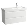Laufen Meda skrinka pod umývadlo 100x46cm ľavé biela matná H4217420112601 www.kupelnashop.sk