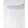 Rainfall prúdy kovovej hlavovej sprchy kupelnashop.sk