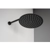 Slim kovová hlavová sprcha 30cm,čierna matná kupelnashop.sk