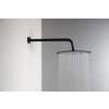 Slim čierna kovová hlavová sprcha 30cm obrázok kupelnashop.sk