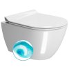 Pura závesne wc Compact,hygienicky výrivý oplach Swirlflush kupelnashop.sk