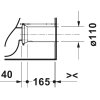 Duravit D-Code kapotované stojace WC kombi vario odpad rozmery www.kupelnashop.sk