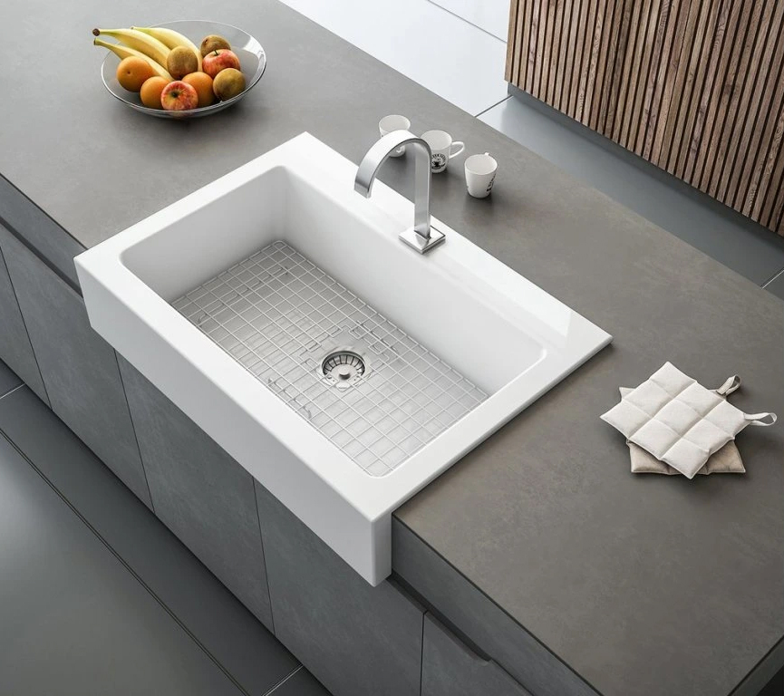 Keramický drez Arya biela