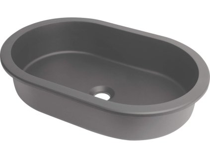 DEANTE - Silia - Granitové umyvadlo grafit oval CQS_TU6U