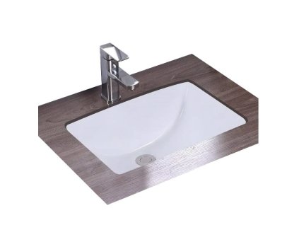REA - Podstavné keramické umyvadlo Adela 46x32,7 cm bílá REA-U6653