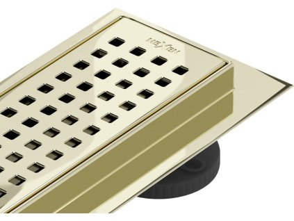 MEXEN/S - Flat M08 odtokový žlab 70 cm zlatý 1525070-15
