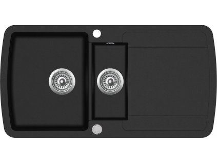 Aquasanita - Helika Lira 960.10E Black metallic
