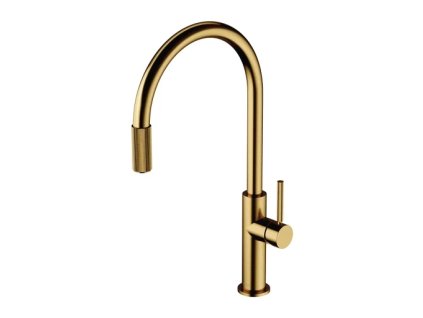 OMNIRES - SWITCH dřezová baterie se sadou filtru D1, broušené zlato SW9057-FD1GLB  DOPRAVA ZADARMO