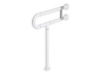 madlo pre invalidov 60 cm s podperou biela farba