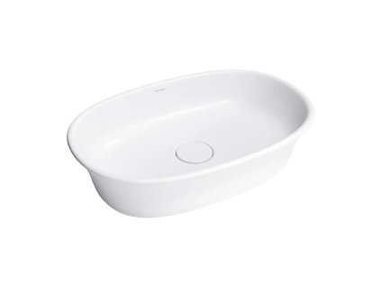 OMNIRES - CLASSICA M+ umyvadlo na desku, 61 x 40 cm, bílý mat CLASSICAUNBM