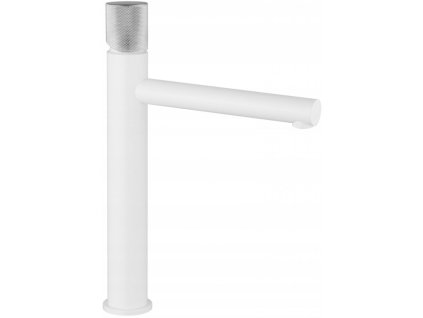 MEXEN/S - Elba One umyvadlová baterie vysoká bílá/chrom 74111-22