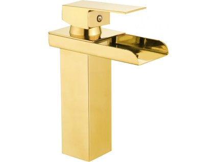 MEXEN - Hydra umyvadlová baterie, zlatá 744900-50