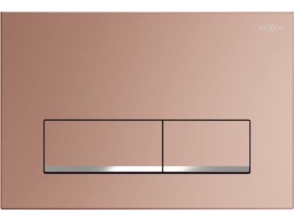 MEXEN - Fenix 12 tlačítko flush /kompatibilní s Geberit Sigma UP300 a UP320, růžové zlato 601205