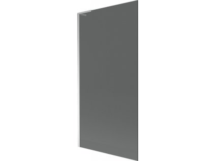 MEXEN/S - Next L vanová zástěna FIX 90, x 150 cm, grafit, chrom - 895-050-000-03-40-01 895-090-000-03-40-01