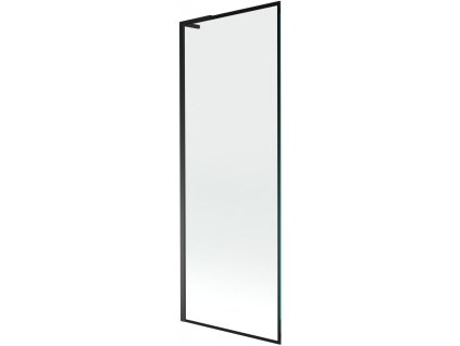 MEXEN/S - Next L vanová zástěna FIX 70 x 150 cm, černá vzor, černá 895-070-000-03-70-70