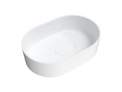 OMNIRES - CADENCE M+ umyvadlo na desku, 62 x 42 cm bílá mat /BM/ CADENCE620BM