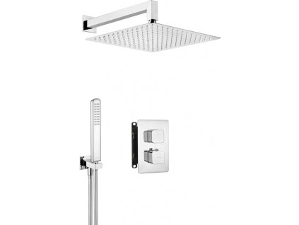 DEANTE - Therm chrom - Sprchový set pod omítku, s termostatickou BOX BXYZ0ECT