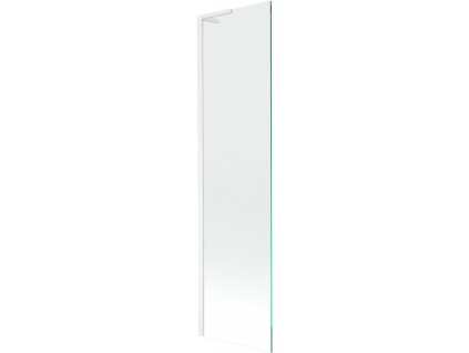 MEXEN/S - Next L vanová zástěna FIX 70 x 150 cm, transparent, bílá 895-070-000-03-00-20
