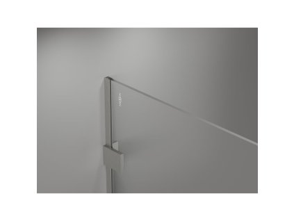 MEXEN/S - Lunar Sprchová zástěna WALK-IN levá 70 x 200 cm, transparent 8 mm, nikl kartáčovaný 830-070-000-97-00-L