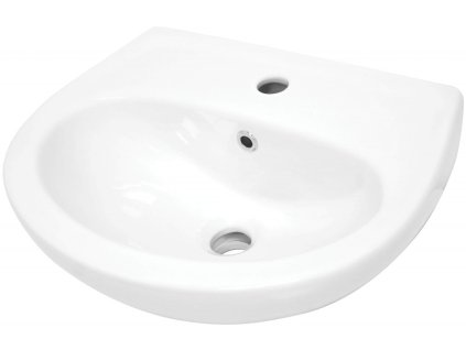DEANTE - Jasmin white Keramické umyvadlo, nástěnné CDJ_6U4W