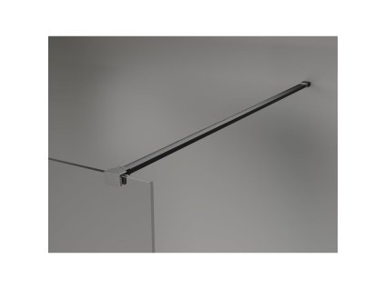 MEXEN/S - Lunar Sprchová zástěna WALK-IN pravá 110 x 200 cm, transparent 8 mm, grafit kartáčovaná 830-110-000-66-00-P