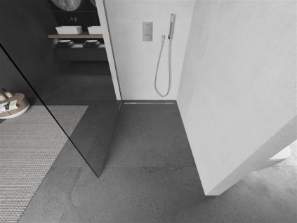 MEXEN/S - Kioto L Sprchová zástěna WALK-IN 80 x 200, transparent, chrom 800-080-103-01-00