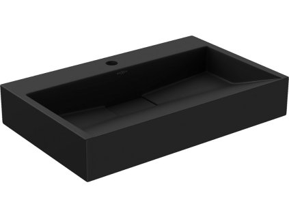 MEXEN - Ava umyvadlo na desku litý mramor 1/O 60 x 38, černá 23016071