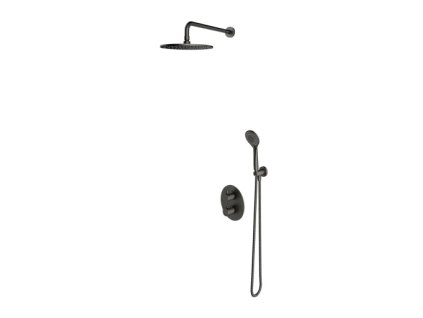 OMNIRES - Y termostatický sprchový systém pro podomítkovou instalaci, grafit SYSYT05GR