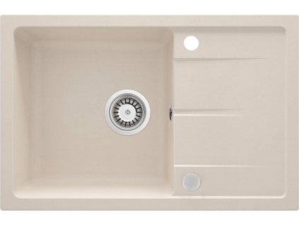 DEANTE - Leda beige - Granitový dřez s odkapávačem ZRD_5113