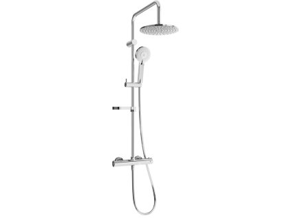 MEXEN/S - KX40 sprchový sloup s termostatickou baterií chrom 771504091-00