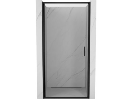 MEXEN - Exo sprchové dveře křídlové 75, transparent, černá 817-075-000-70-00