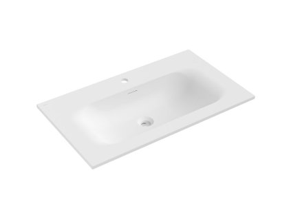 MEXEN - Vela umyvadlo zapuštěné do desky 81 x 46,5, bílá mat 25238001