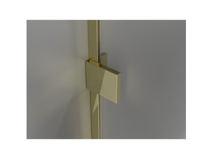 MEXEN/S - Lunar Duo sprchový kout dveře křídlové 90 x 75, transparent, zlato 834-090L-075P-50-00