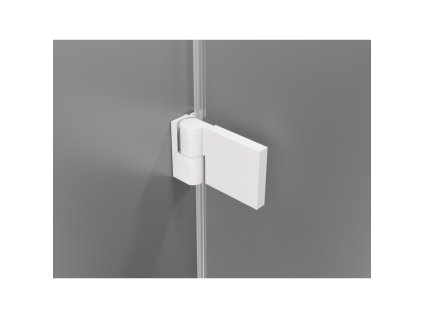 MEXEN/S - Lunar-B Duo sprchový kout dveře křídlové 85 x 85, transparent, bílá 832-085L-085P-20-00