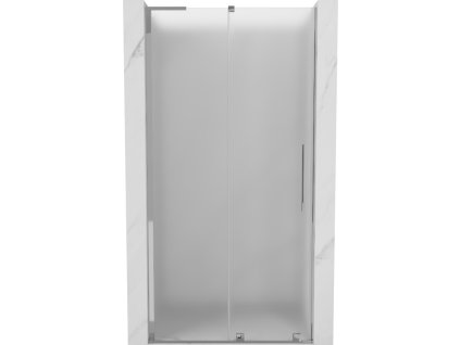 MEXEN/S - Velar L posuvné sprchové dveře 110, dekor, chrom  871-110-003-31-01