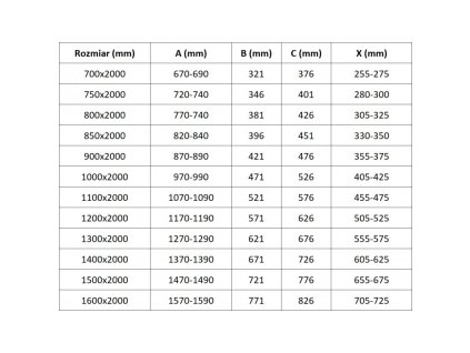 MEXEN/S - Velar L Sprchová zástěna posuvná Walk-in 110 x 200, transparent 8 mm, zlato kartáčovaná 871-110-003-03-55