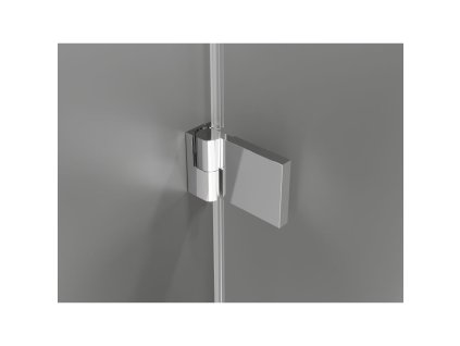 MEXEN/S - Lunar-B sprchové dveře křídlové pravé 85, transparent, chrom 832-085-000-01-00-P