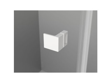 MEXEN/S - Lunar-B sprchové dveře křídlové pravé 100, transparent, bílá 832-100-000-20-00-P