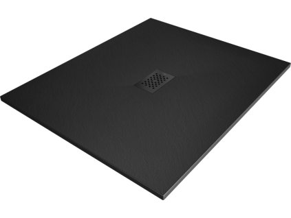 MEXEN/S - Hugo sprchová vanička SMC 110x100, černá, krytka černá 42701011-B