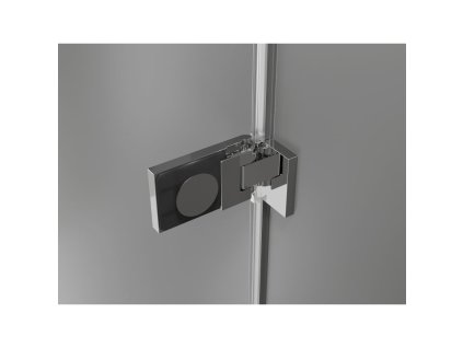 MEXEN/S - Lunar-F skládací sprchové dveře pravé 65, transparent, chrom 836-065-000-01-00-P